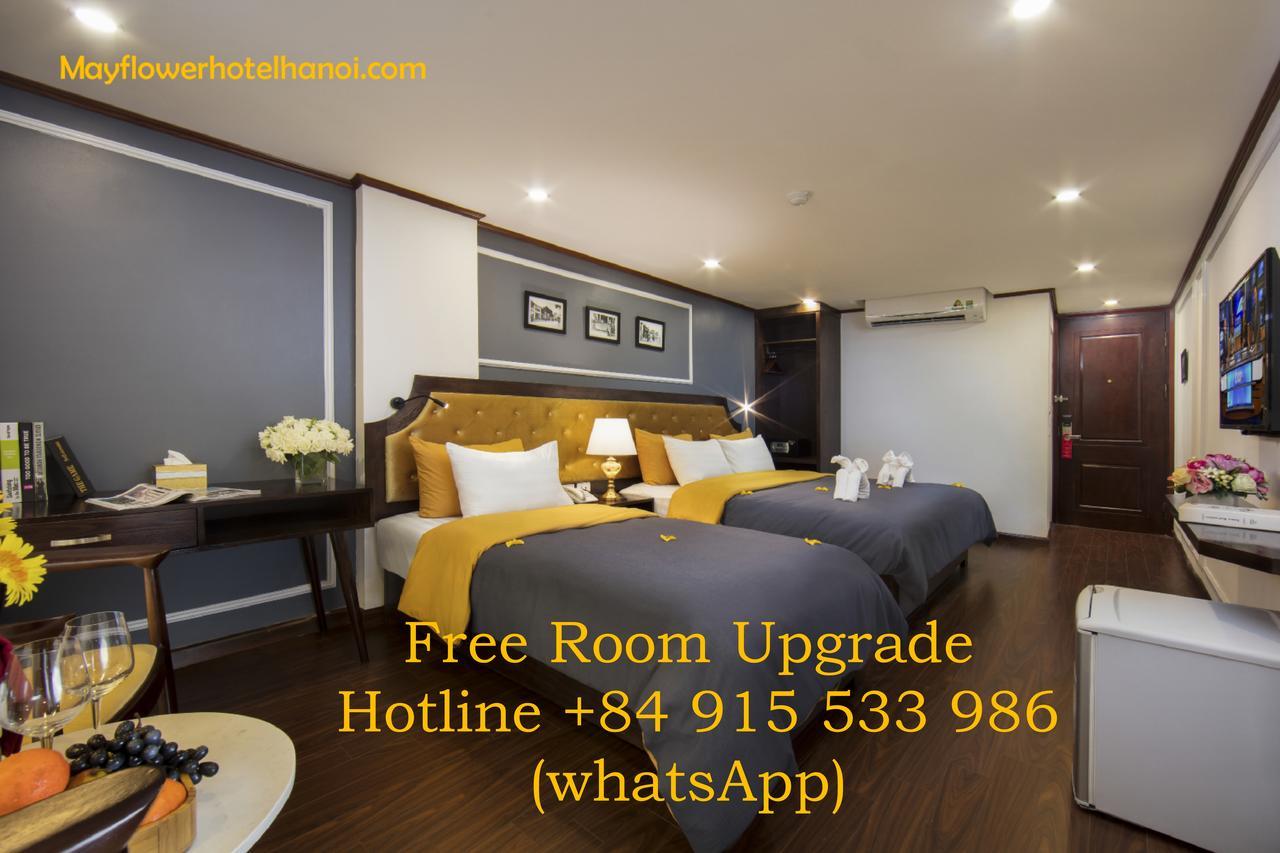 Mayflower Hotel- Central Old Quarter Hanoi Zewnętrze zdjęcie